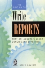 Image for The Right Way to Write Reports