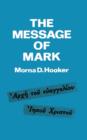 Image for The Message of Mark