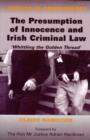 Image for The Presumption of Innocence and Irish Criminal Law