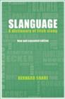 Image for Slanguage  : a dictionary of Irish slang and popular usage