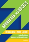 Image for Shortcuts to Success: Religion Exam Guide