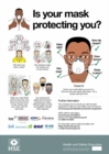 Image for Is your mask protecting you? : (A3 poster)