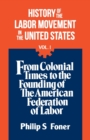 Image for History of the Labour Movement in the United States
