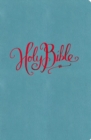 Image for NKJV, Reference Bible, Compact, Large Print, Leathersoft, Turquoise, Red Letter Edition