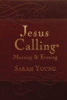 Image for Jesus Calling Morning and Evening, Brown Leathersoft Hardcover, with Scripture References