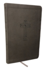 Image for NKJV, Value Thinline Bible, Charcoal Leathersoft, Red Letter, Comfort Print : Holy Bible, New King James Version
