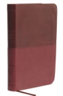 Image for NKJV, Thinline Bible, Compact, Leathersoft, Burgundy, Red Letter, Comfort Print