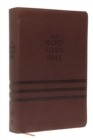 Image for KJV, Word Study Bible, Leathersoft, Brown, Thumb Indexed, Red Letter
