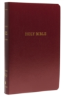 Image for KJV Holy Bible: Gift and Award, Burgundy Leather-Look, Red Letter, Comfort Print: King James Version