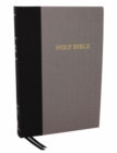 Image for KJV, Thinline Bible, Large Print, Cloth over Board, Black/Gray, Red Letter Edition, Comfort Print : Holy Bible, King James Version