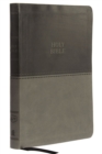 Image for KJV Holy Bible: Value Large Print Thinline, Gray Leathersoft, Red Letter, Comfort Print: King James Version