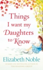 Image for Things I want my daughters to know
