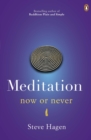 Image for Meditation Now or Never