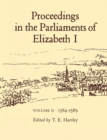 Image for Proceedings in the Parliaments of Elizabeth I : v. 3 : 1593-1601
