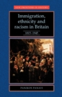 Image for Immigration, Ethnicity and Racism in Britain 1815–1945 : 1815–1945