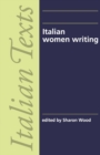 Image for Italian Women Writing
