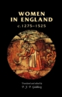 Image for Women in England c.1275-1525  : documentary sources