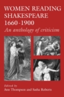 Image for Women Reading Shakespeare 1660–1900