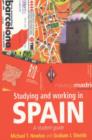 Image for Studying and working in Spain  : a student guide
