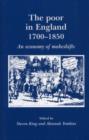 Image for The Poor in England 1700-1850