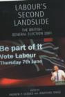 Image for Labour&#39;s second landslide  : the British General Election 2001