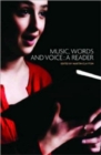 Image for Music, words and voice  : a reader