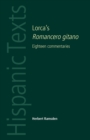 Image for Lorca&#39;s Romancero Gitano : Eighteen Commentaries