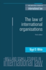 Image for The law of international organisations