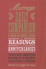Image for Murray&#39;s daily companion  : a literary and historical almanac of readings and anniversaries from diaries, letters, eyewitness accounts, some speeches and a few sermons written on each day of the year