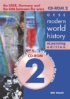 Image for GCSE Modern World History Elearning Edition CDROM 2: Depth Studies: The USSR, Germany and Russia Between the Wars