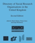 Image for Directory of social research organisations in the United Kingdom