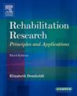Image for Rehabilitation research