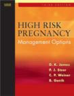 Image for High risk pregnancy  : management options