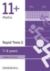 Image for 11+ Maths Rapid Tests Book 2: Year 3, Ages 7-8