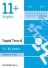 Image for 11+ English Rapid Tests Book 6: Year 6-7, Ages 11-12