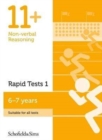 Image for 11+ Non-verbal Reasoning Rapid Tests Book 1: Year 2, Ages 6-7
