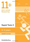 Image for 11+ Non-verbal Reasoning Rapid Tests Book 3: Year 4, Ages 8-9