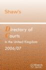 Image for Shaw&#39;s Directory of Courts in the United Kingdom