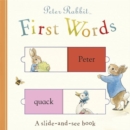 Image for First words  : a slide-and-see book