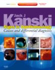 Image for Signs in ophthalmology  : causes and differential diagnosis