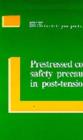 Image for Prestressed concrete: safety precautions in post-tensioning