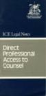 Image for Direct Professional Access to Counsel