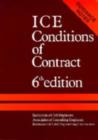 Image for ICE Conditions of Contract