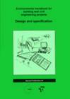 Image for The Environmental Handbooks for Building and Civil Engineering: Vol 1. Design and Specification