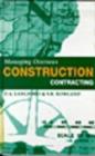 Image for Managing Overseas Construction Contracting