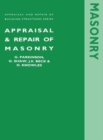 Image for Appraisal and Repair of Masonry