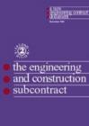Image for The New Engineering Contract : The Engineering and Construction Subcontract