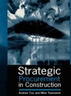 Image for Strategic Procurement in Construction