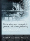 Image for Finite element analysis in geotechnical engineering  : application