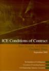 Image for ICE Conditions of Contract Term Version